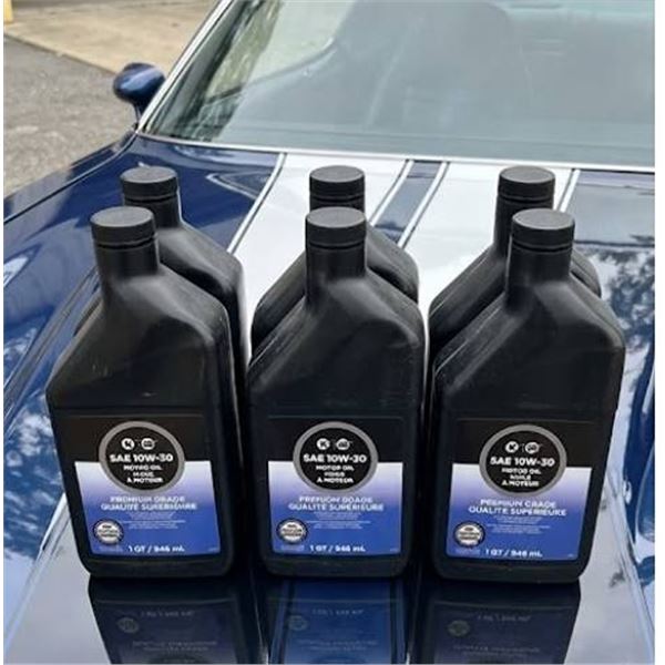 SAE 10W-30 Premium Motor Oil 6x946mL