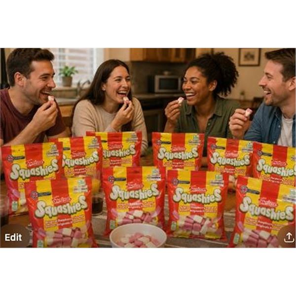 Swizzels Squashies Raspberry 160g x 10
