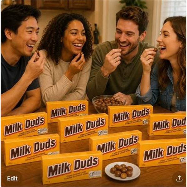 Milk Duds Chewy Caramel Candy 10x141g