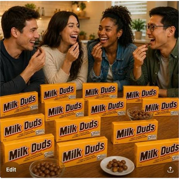 Milk Duds 12x141g Chewy Caramel Candy
