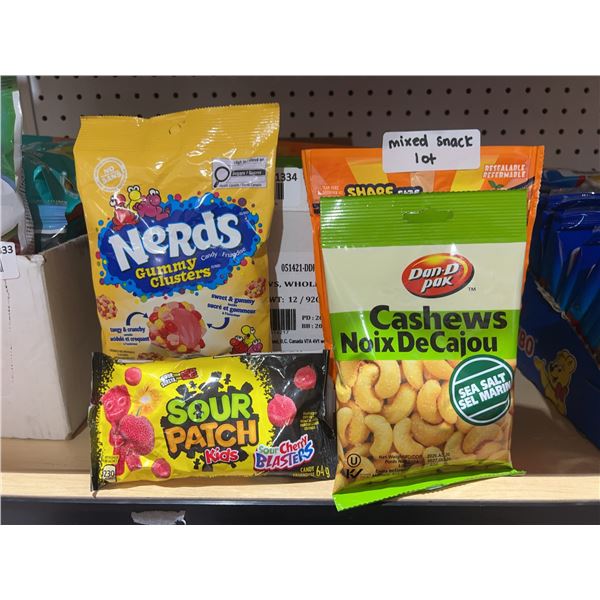 Assorted Snack and Candy Lot