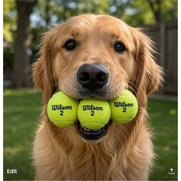 Wilson Championship Extra Duty Tennis Balls 4 tubes of 3 balls