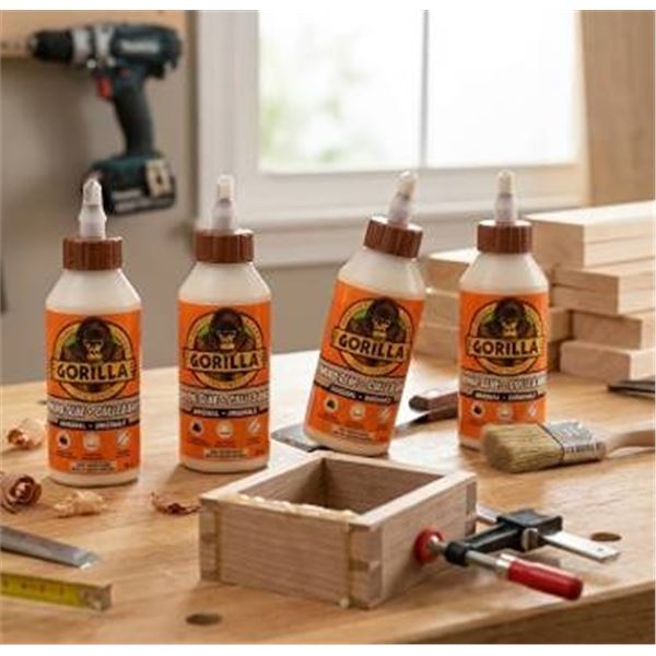 Gorilla Wood Glue 4x236ml Bottles