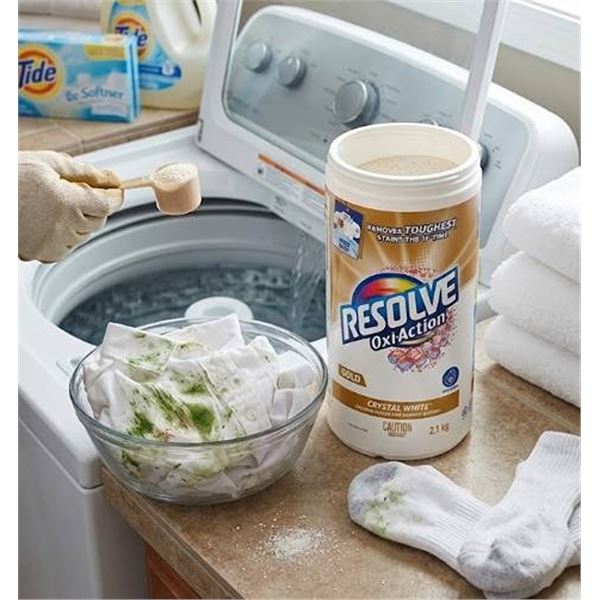 Resolve Oxi-Action Crystal White 2.1 kg
