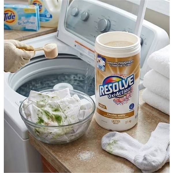 Resolve Oxi-Action Crystal White 2.1 kg