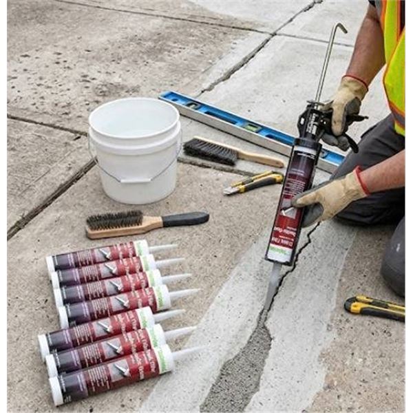Techniseal Crack Filler for Concrete, 10 Tub