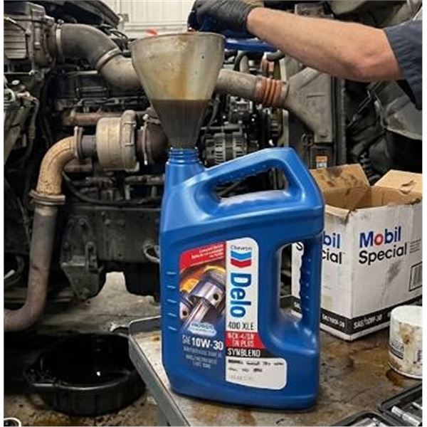 Chevron Delo 400 XLE 10W-30 Synblend 1 Gallon
