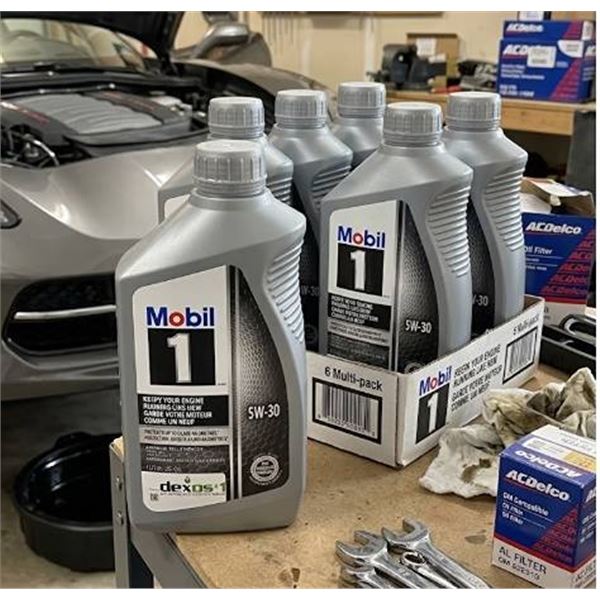 Mobil 1 5W-30 Full Synthetic Motor Oil 6x1L