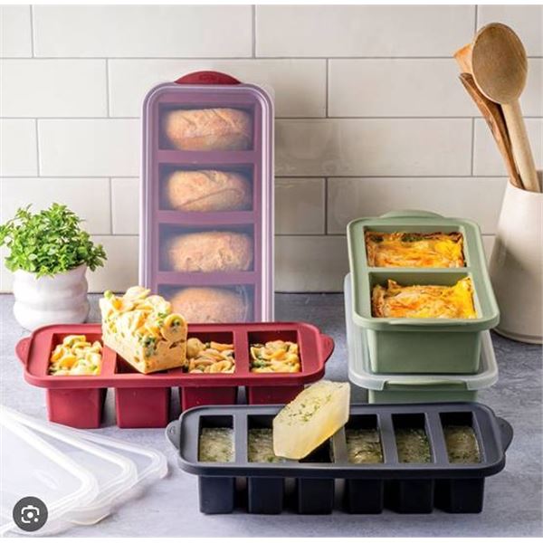 Trudeau Clever Cubes Silicone Freezer Trays