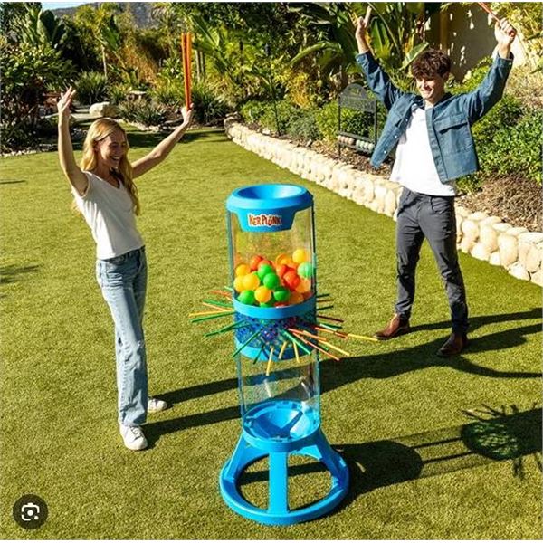 Jumbo Yard KerPlunk Giant Game Set with Balls and Sticks