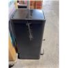 Image 3 : Black Rectangular Pedal Trash Can 10â€ x 12â€ x