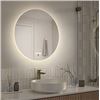 Image 1 : Artika Milan LED Wall Mirror 28" Round