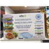 Image 2 : Ello 10-Piece Divided Glass Storage Set
