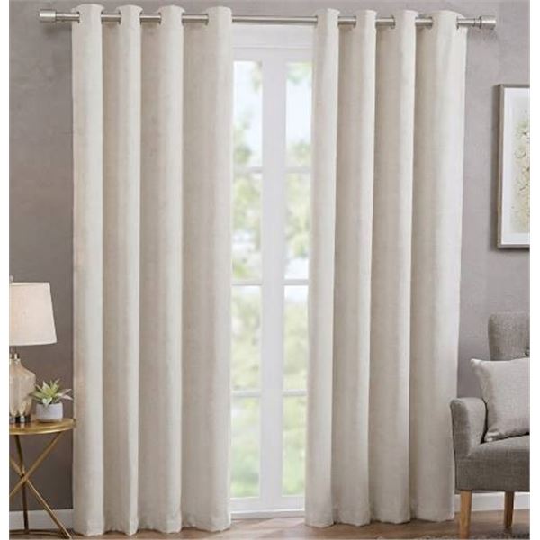Beautyrest Black 100% Blackout Curtain Set