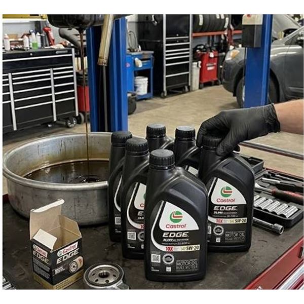 Castrol EDGE SAE 5W-20 Motor Oil 6X1L