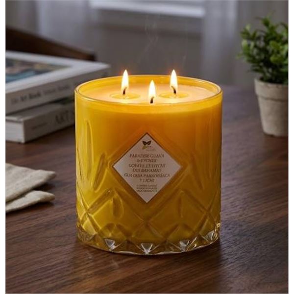 Paradise Guava & Lychee Scented Wax Candle 1.58KG