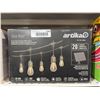 Image 2 : Artika Solar Blaze 20 LED Bulb String Lights
