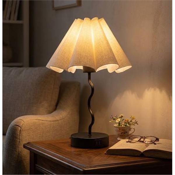 Metal Table Lamp Set of Two