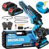 Image 1 : Angseen Brushless Mini Chainsaw 1000W