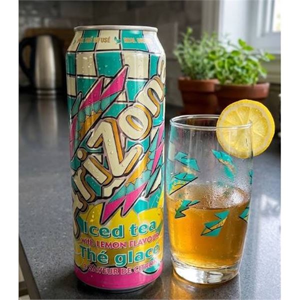Arizona Iced Tea 680ml Cans, 22-Pack