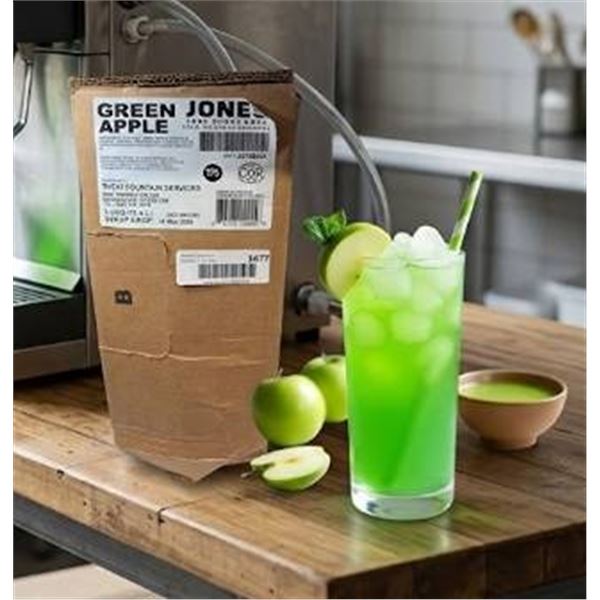 Jones Green Apple Soda Syrup 11.4L