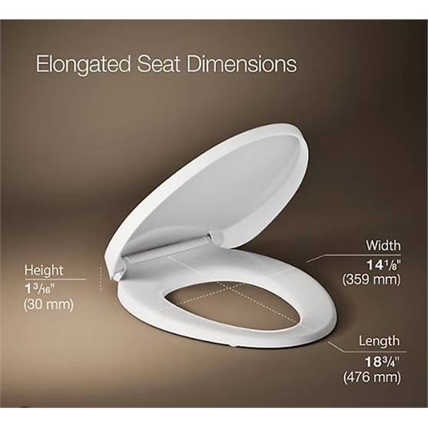 Kohler Elongated Toilet Bowl Seat