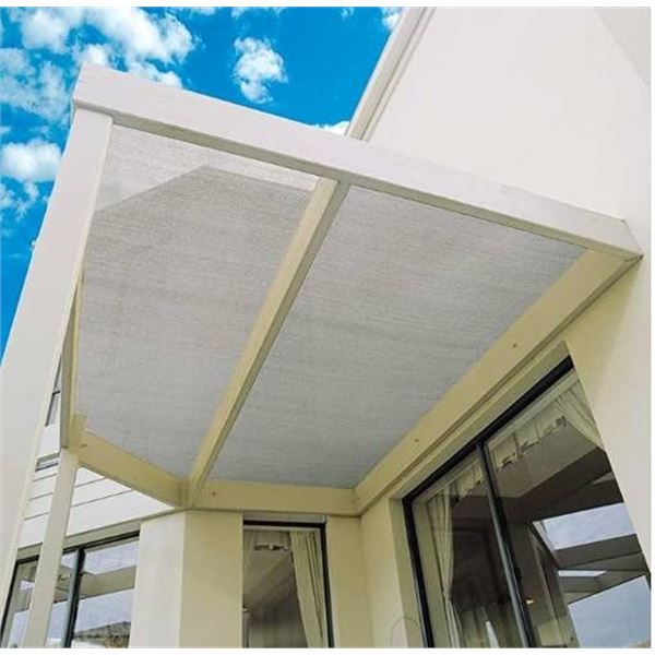 Coolaroo Shade Fabric Heavy 84 to 90-Percent UV Block 6 Feet by 15 Feet, Grey