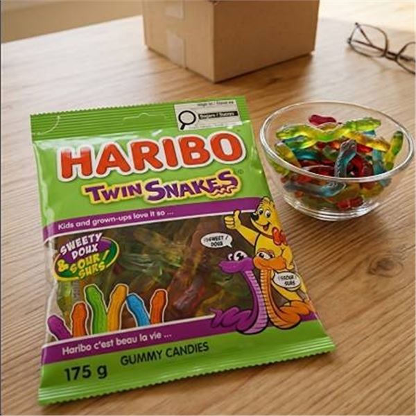 Haribo Twin Snakes 12 x 175g Bags
