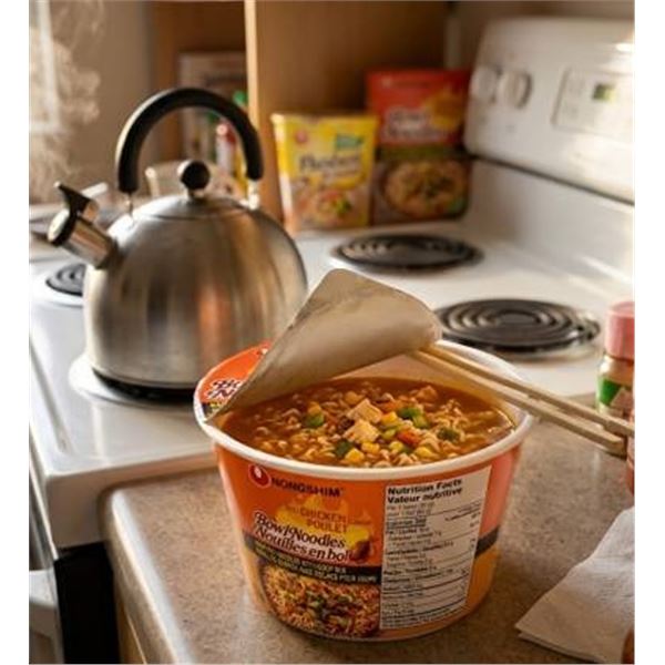 Nongshim Chicken Bowl Noodles 12 x 86g