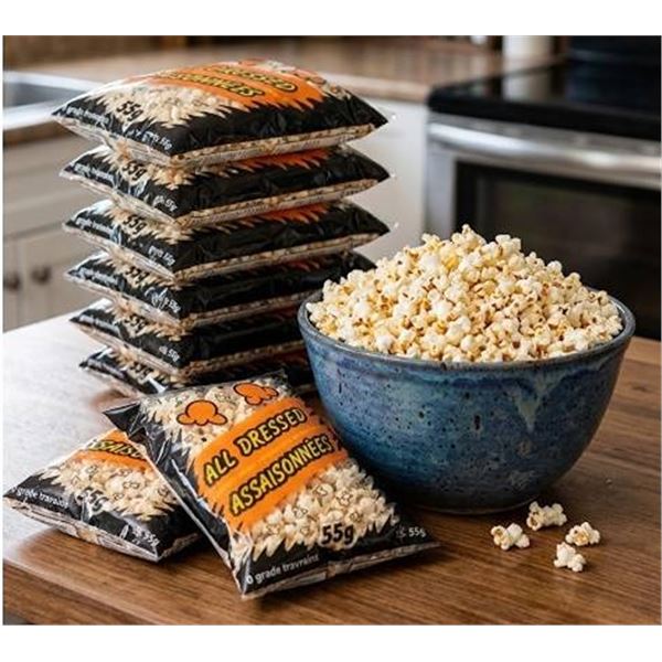 All Dressed Flavored Popcorn 16 x 55g