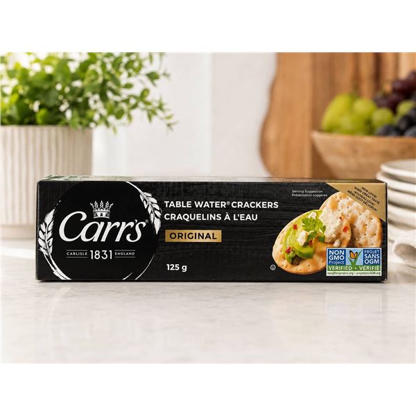 Carr's Table Water Crackers 12x125g