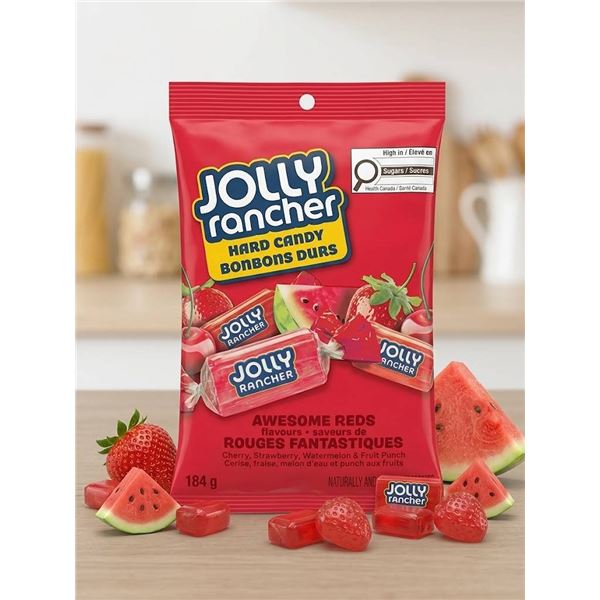 Jolly Rancher Awesome Reds Hard Candy 10 x 184g