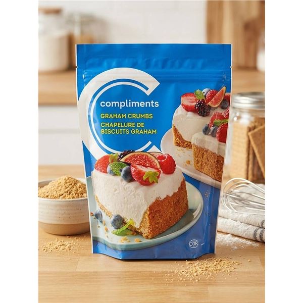 Compliments Graham Crumbs 10x400g Bag