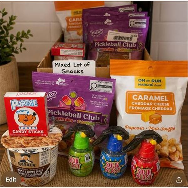 Snack and Candy Lot