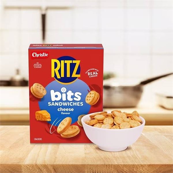 Ritz Bits Sandwiches Cheese Crackers 8x162g