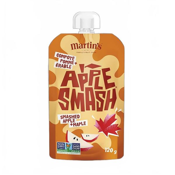 Martin's Apple Smash Smashed Apple 12x120g