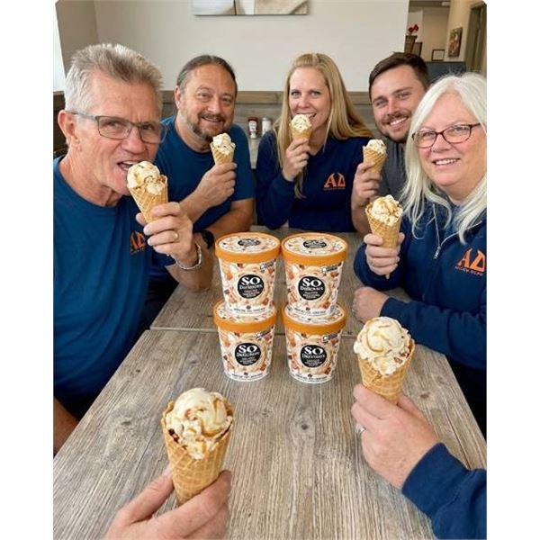 So Delicious Caramel Cashew Frozen Dessert, 3 x 500ml