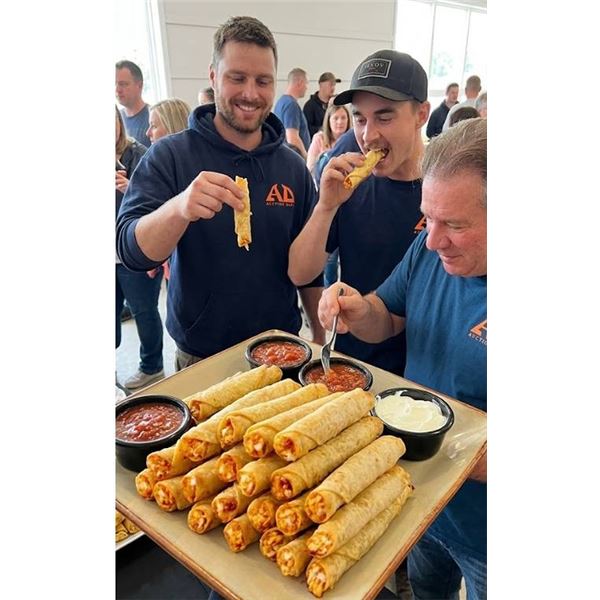 Lot of 2 - El Monterey Chicken & Cheese Taquitos 20pc