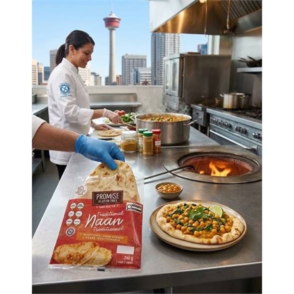Promise Gluten Free Traditional Naan 8-Packs of 2