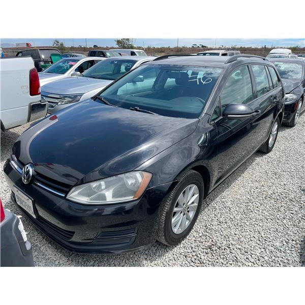 VOLKSWAGEN GOLF SPORTWAGEN 2017 T/REPO