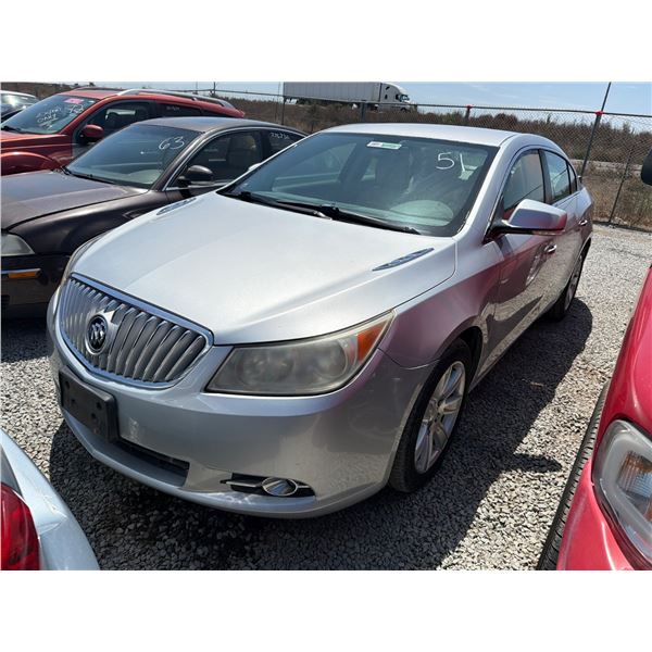 BUICK LACROSSE 2012 ADT JUNK