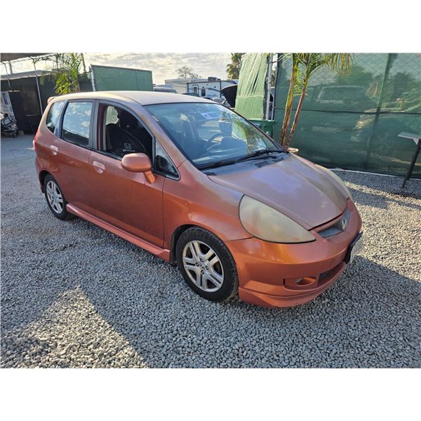 HONDA FIT 2007 ADT / T 21 DAYS