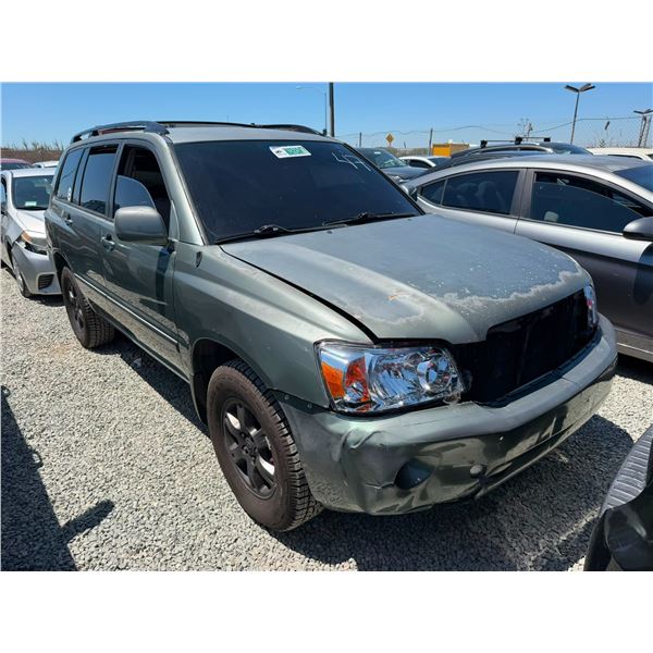 TOYOTA HIGHLANDER 2004 O/S-TITLE
