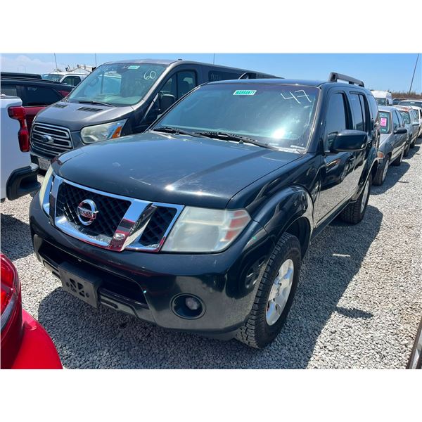 NISSAN PATHFINDER 2009 O/S-TITLE