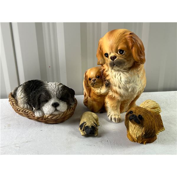 Ceramic Dog Lot
