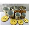 Image 2 : Vintage Canisters Lot