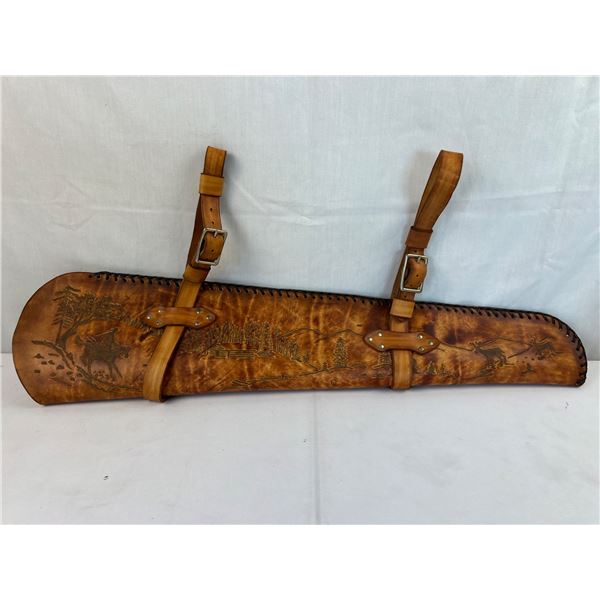 Leather Rifle Scabbard