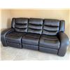 Image 1 : Leather Reclining Couch