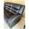 Image 2 : Leather Reclining Couch