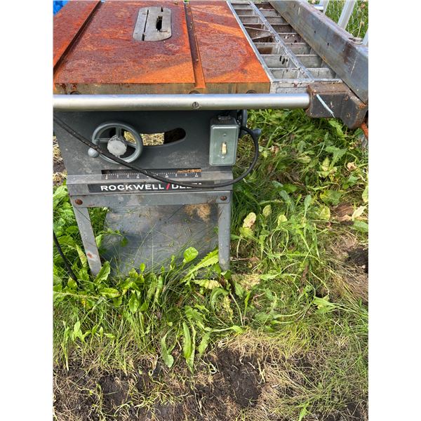 Rockwell Delta Saw Table